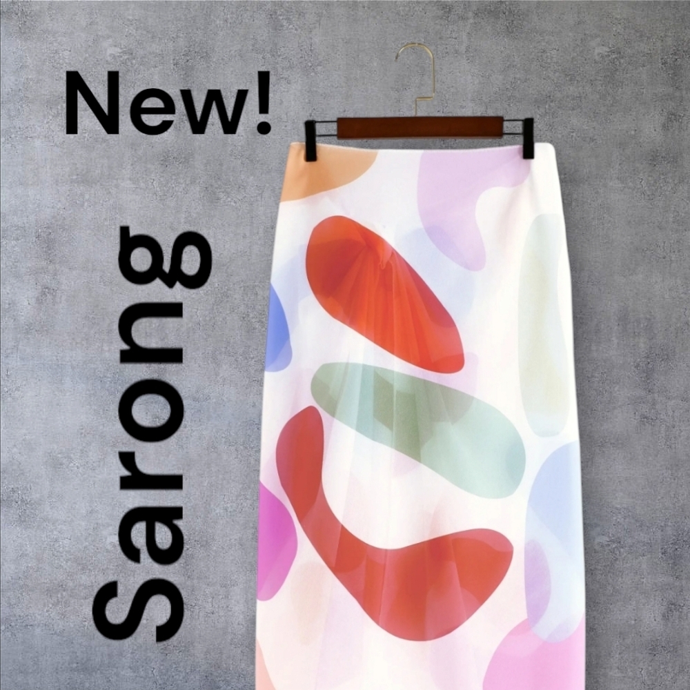 NEW! Boho Beach Sarong – Lightweight & Versatile